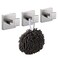 KOKOSIRI Bath Towel Hook Wall Mount Square Robe Hook Coat Hook Bathroom Kitchen Garage Heavy Duty SUS 304 Stainless Steel 3 Pack Brushed Nickel B1010BRP3