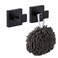 KOKOSIRI Bath Towel Hook Wall Mount Square Robe Hook Coat Hook Bathroom Kitchen Garage Heavy Duty Wall Mounted SUS 304 Stainless Steel Matte Black B1010BKP2
