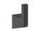 Amerock BH36000MB Matte Black Single Robe Hook 3916 in 90 mm Length Towel Holder Blackrock Towel Hook for Bathroom Bathroom Hardware Bath Accessories