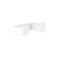 hansgrohe AddStoris Double Hook in Matte White 1inch Accessories in Matte White 41755700