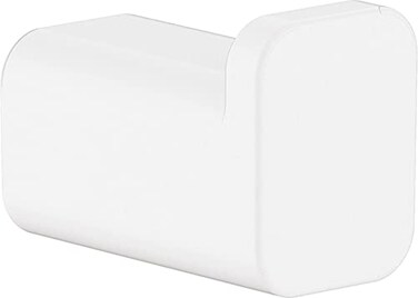 hansgrohe AddStoris Single Hook in Matte White 1inch Accessories in Matte White 41742700