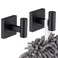 KOKOSIRI Robe Hook Bathroom Towel Coat Hooks Matte Black for Bath Kitchen Wall 2 Pack Stainless Steel B1013BKP2