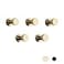BVL Gold Robe Hook Brass Adhesive Towel Hook for Bathroom and Kitchen5 of Packing