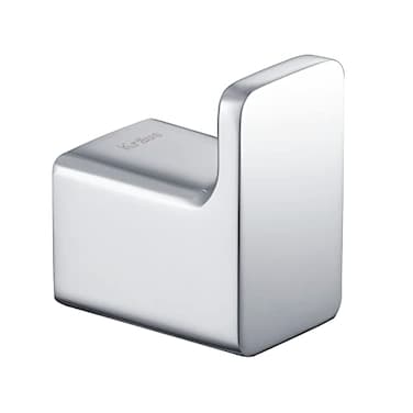 Kraus Stelios Bathroom Robe and Towel Hook Chrome Finish KEA19901CH