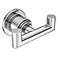 Moen YB0803CH Arris Modern Double Robe Hook Chrome