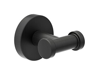Symmons 353DRHMB Dia WallMounted Double Robe Hook in Matte Black