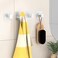 PMMASTO Adhesive Hooks Towel Hooks 4 Pack Aluminum Wall Hooks Towel Hanger Shower Hook for Bathroom Bedroom and KitchenSilver