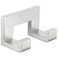 APLusee Brushed Nickel Double Towel Hook 304 Stainless Steel Robe Coat Hook for Bathroom Kitchen Garage Wall Mounted