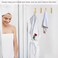 CQPRK Foldable Towel Hooks for Bathroom 4 PackWall Hooks for Hanging Heavy Duty Coat Robe Purse Foldable Hooks Storage Solution for BathroomClosetEntrywayPool and Kitchen 4 Brushed Gold