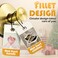 YOHOM Suction Cup Hooks for Shower Bathroom Cup Wall for Inside Vacuum Windows 2 Golden 2 Golden