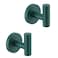 SEABEFORE Towel Hooks for BathroomsDark Green Wall Mount Hooks SUS 304 Stainless Steel Coat Hook Robe Hook Towel Hook 2 Count for KitchenBedroom DrillingSE960068DKG