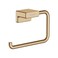 hansgrohe AddStoris Toilet Paper Holder without Cover in Brushed Bronze 41771140