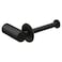 Moen YB0409BL Single Post Modern Toilet Paper Holder Matte Black