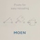 Moen Voss Polished Nickel Pivoting Toilet Paper Holder YB5108NL