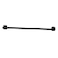 Pfister Vaneri Bath Towel Bar for Bathroom 24Inch WallMounted ScrewIn Matte Black Finish BTBVRI2B