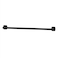 Pfister Vaneri Bath Towel Bar for Bathroom 24Inch WallMounted ScrewIn Matte Black Finish BTBVRI2B