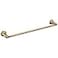 Delta Saylor 1Pack 18 Towel Rack for Bathroom Champagne Bronze Towel Bar for Bathroom Wall Towel Holder Rod Wall Mounted 73518CZ