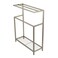 Kingston Brass SCC8368 Edenscape Freestanding TowelRack Brushed Nickel
