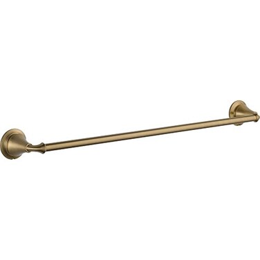 Delta Towel Rack 24 Inch Champagne Bronze Towel Bar for Bathroom Kitchen Linden Accessories