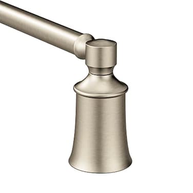 Moen YB2124BN Dartmoor 24Inch Single Bathroom Towel Bar Brushed Nickel