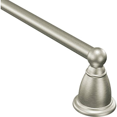 Moen YB2218BN Brantford Collection 18Inch Single Towel Bar Brushed Nickel