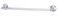 Kingston Brass BA4811C Metropolitan 24Inch TowelBar Polished Chrome