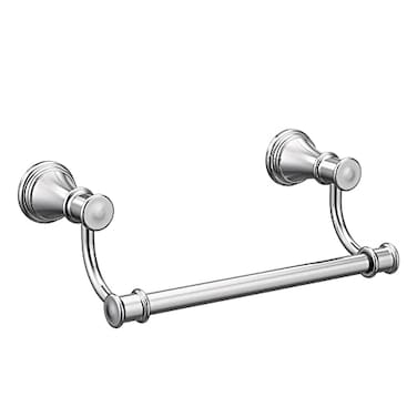 Moen Belfield Chrome 9Inch Bathroom Hand Towel Bar YB6486CH