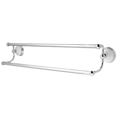 Kingston Brass BA1113C Victorian Dual TowelBar 24Inch Polished Chrome