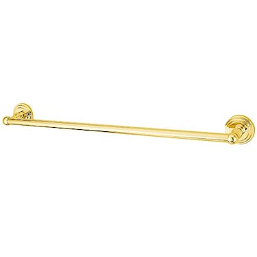 Kingston Brass BA2712PB Milano TowelBar 18Inch Polished Brass