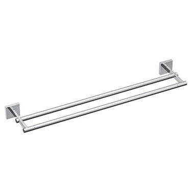 Moen BP1822CH Triva 24 Double Towel Bar Chrome