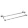 Moen Belfield Chrome 24Inch Bathroom Double Towel Bar YB6422CH