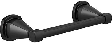 Delta Hand Towel Holder 8 Inch Matte Black Towel Bar for Bathroom Kitchen Esato Accessories