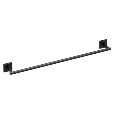 Moen BP1824BL Triva 24 Bathroom Towel Bar Matte Black