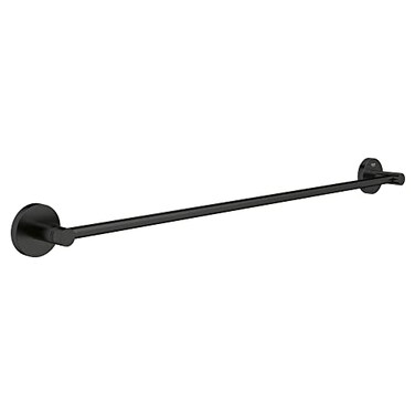GROHE 403662431 Essentials 24 Towel Bar Matte Black