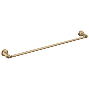 Delta Saylor 1Pack 24 Towel Rack for Bathroom Champagne Bronze Towel Bar for Bathroom Wall Towel Holder Rod Wall Mounted 73524CZ