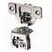 STIANC 50 Pack 1 14 Overlay 3D Soft Close Hinges for Face Frame Kitchen Cabinet 3 Way Adjustability Quiet Self Closing Door 105 Degree