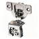 STIANC 50 Pack 1 14 Overlay 3D Soft Close Hinges for Face Frame Kitchen Cabinet 3 Way Adjustability Quiet Self Closing Door 105 Degree