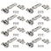 Blum Clip top BLUMOTION Hinge Kit 4 Kits Full Overlay 110 Opening Angle Steel Soft Close EuroStyle Hinges with Clip Mounting Plate for Frameless Cabinets