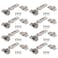 Blum Clip top BLUMOTION Hinge Kit 4 Kits Full Overlay 110 Opening Angle Steel Soft Close EuroStyle Hinges with Clip Mounting Plate for Frameless Cabinets