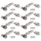 Blum Clip top BLUMOTION Hinge Kit 4 Kits Full Overlay 110 Opening Angle Steel Soft Close EuroStyle Hinges with Clip Mounting Plate for Frameless Cabinets