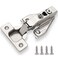 DecoBasics 50 PCS Full Overlay Soft Close Cabinet Hinges for Kitchen Cabinets 105 Face Frame Concealed Cabinet Door Hinge 3 Way Adjustability Clip on Plate Matching Screw 4 Easy Installation
