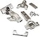 Blum CLIP top BLUMOTION Soft Close Hinges 110 degree Self Closing FACEFRAME with Mounting Plates and hinge cover plates 12 to 34 Overlay Premium 8 Pack