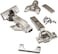 Blum CLIP top BLUMOTION Soft Close Hinges 110 degree Self Closing FACEFRAME with Mounting Plates and hinge cover plates 12 to 34 Overlay Premium 8 Pack
