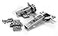Blum Clip top BLUMOTION Soft Close Hinges A Frameless 110 Degree Hinge That is Self Closing Includes Mounting Plates Full Overlay 8 Pack