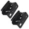 Corgre Partial Wrap Cabinet Hinge Inset Cabinet Hinges Overlay 12 inch Cabinet Hinges 12 Pack Matte Black