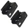 Corgre Partial Wrap Cabinet Hinge Inset Cabinet Hinges Overlay 12 inch Cabinet Hinges 12 Pack Matte Black