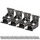 Skelang 4 Pcs Folding Brakcet 090180 Table Foldable Hinge Self Lock Extension Support for Table Workbench Sleeping Platform