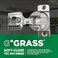 Rok 25 Pack Hardware Grass TEC 864 108 Degree 1 Overlay 3 Level Soft Close Screw On Compact Cabinet Hinge 04441A15 3Way Adjustment 45mm Boring Pattern