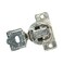 Rok 50 Pack Grass TEC 864 108 Degree 14 635mm Overlay SelfClose ScrewOn Compact Cabinet Hinge 0439615 3Way Adjustment Unfinished Face Frame Steel Hinge