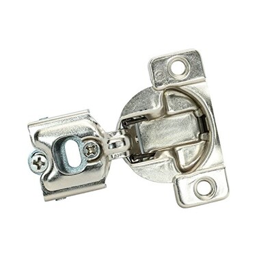 Rok 50 Pack Grass TEC 864 108 Degree 14 635mm Overlay SelfClose ScrewOn Compact Cabinet Hinge 0439615 3Way Adjustment Unfinished Face Frame Steel Hinge